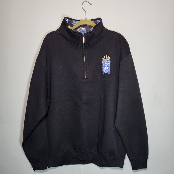 WHITE CASTLE NWOT Men's Pullover | size XL | Quarter Zip | Logo - Picture 10 of 10